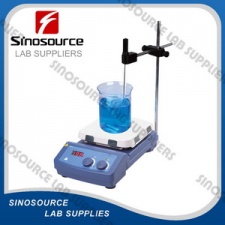 MS7-H550-S LED Digital Magnetic Hotplate Stirrer LED display target and actual temperatures